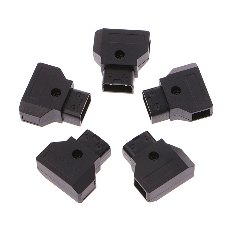 Set 5 Phích Cắm D-Tap Chữ V Chuyên Dụng Cho Máy Ảnh DSLR Rig Power Cable V-mount Anton Male