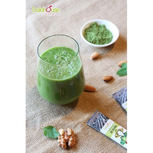 Bột cải xoăn, bột kale hữu cơ nguyên chất Dalahouse 60g công nghệ sấy lạnh, Đặc Sản Ngon Lạ Đà Lạt