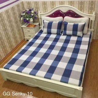 ga chun và 2 vỏ gối nằm poly 2x2,2m
