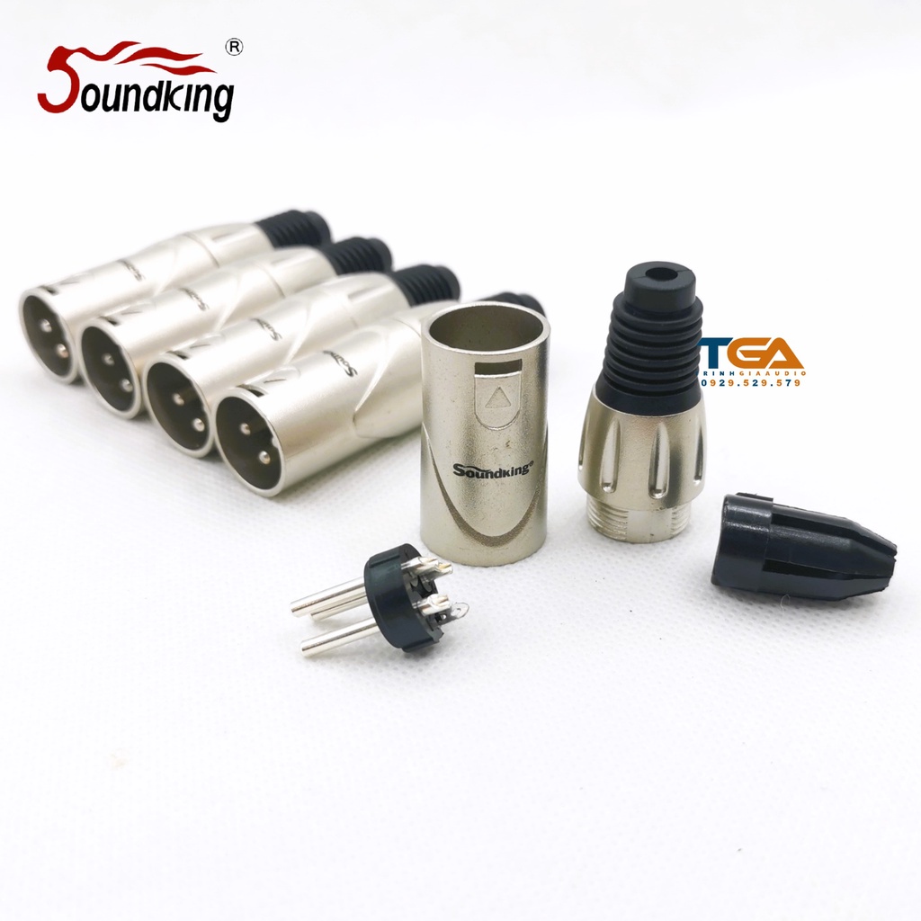 Jack rắc Canon chính hãng SoundKing CX3F