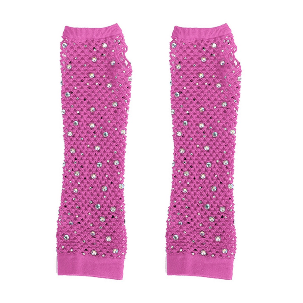 Găng Tay Lưới Siêu Nhẹ Co Giãn Tốt Thích Hợp Biểu Diễn Lễ Hội Cho Nữ