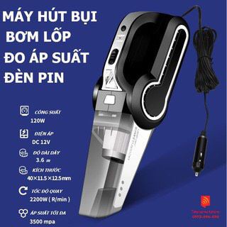 [5❤️][FREESHIP] MÁY BƠM, HÚT BỤI XE HƠI 4IN1 ĐA CHỨC NĂNG VACUUM CLEANER [HCM]