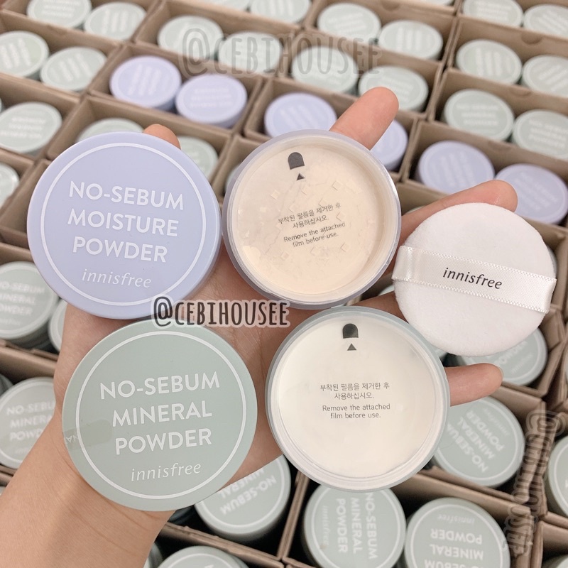 Phấn phủ Innisfree No-Sebum Powder