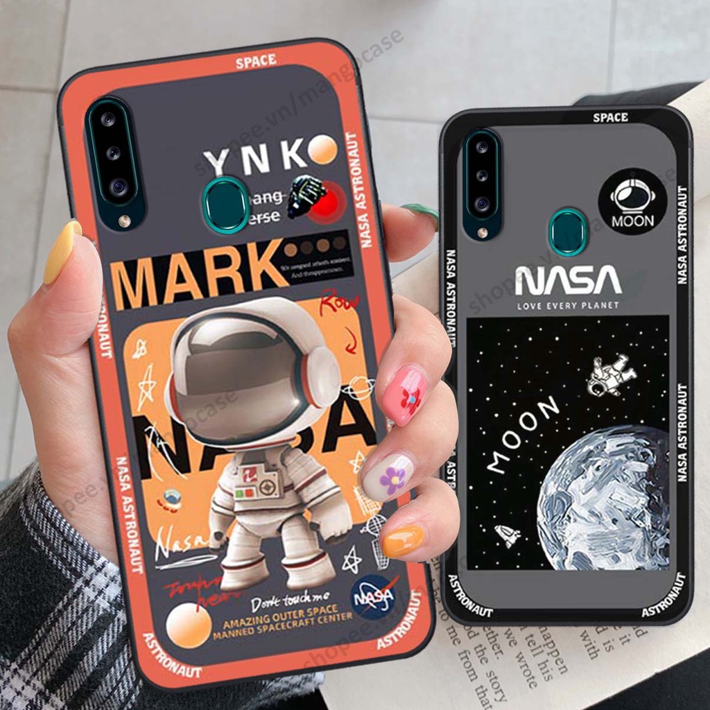 Ốp lưng Samsung A21s hình nasa, vũ trụ, robot siêu độc đáo đáng yêu