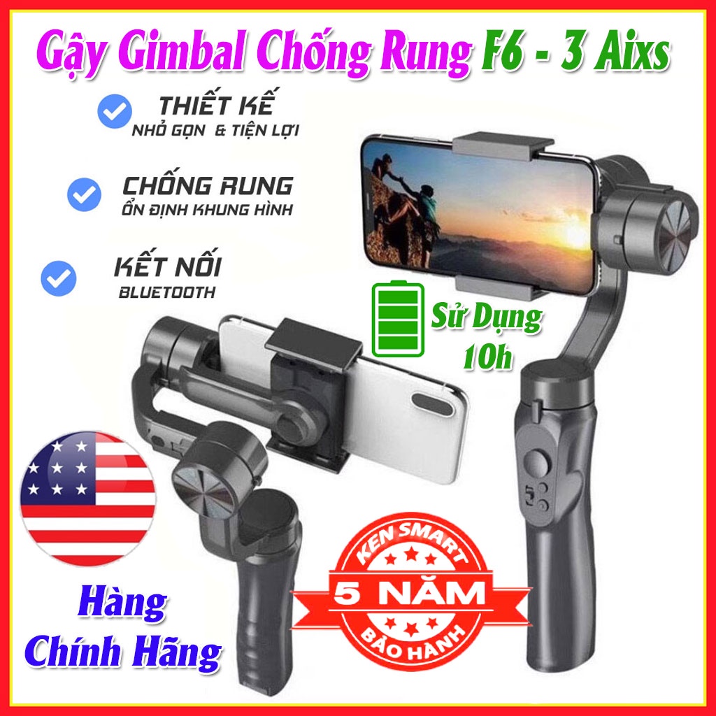 Thiết Bị Chống Rung Khi Quay Phim Chụp Ảnh Gimbal 3 Axis - Gimbal Chống Rung Cho Điện Thoại Và Camera Ổn Định 3 Chục