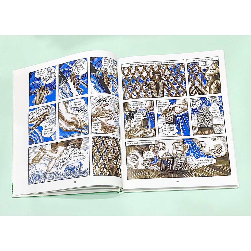 Sách Dế Mèn Phiêu Lưu Ký - Tạ Huy Long Bản truyện tranh