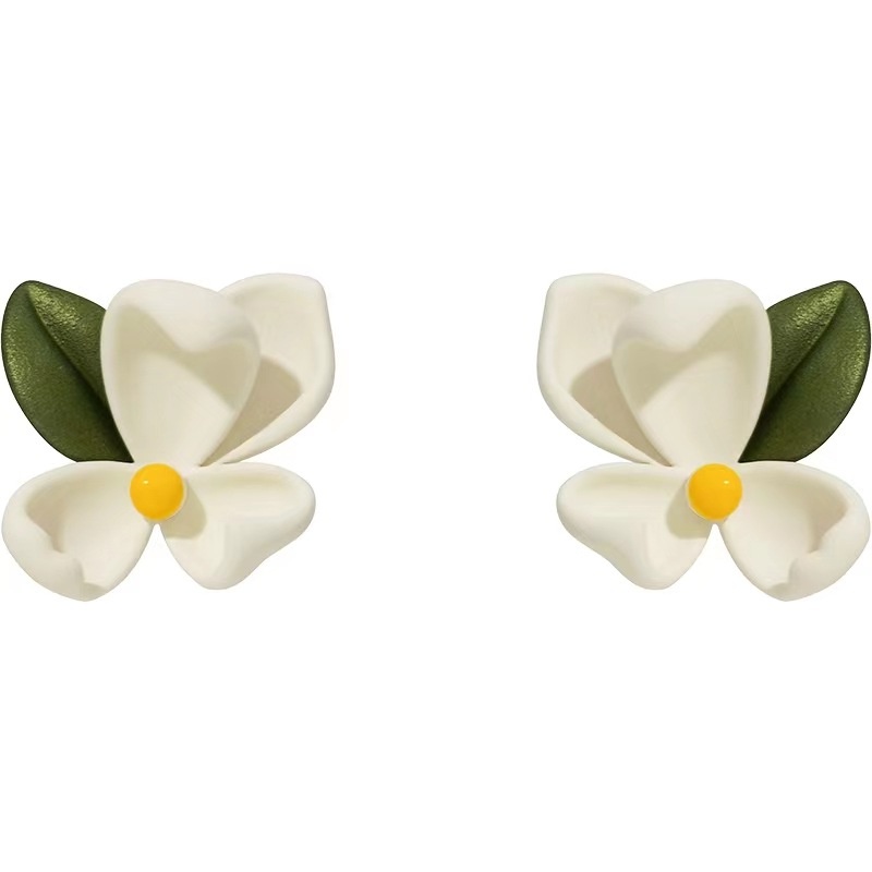 Hoa tai thời trang ngọt ngào Hàn Quốc dành cho nữ Hoa tai sang trọng