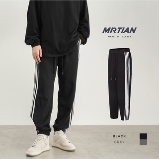 Quần jogger 3 sọc thể thao Das MARTIAN cạp chun bo gấu thể thao unisex phong cách Hàn Quốc nam nữ
