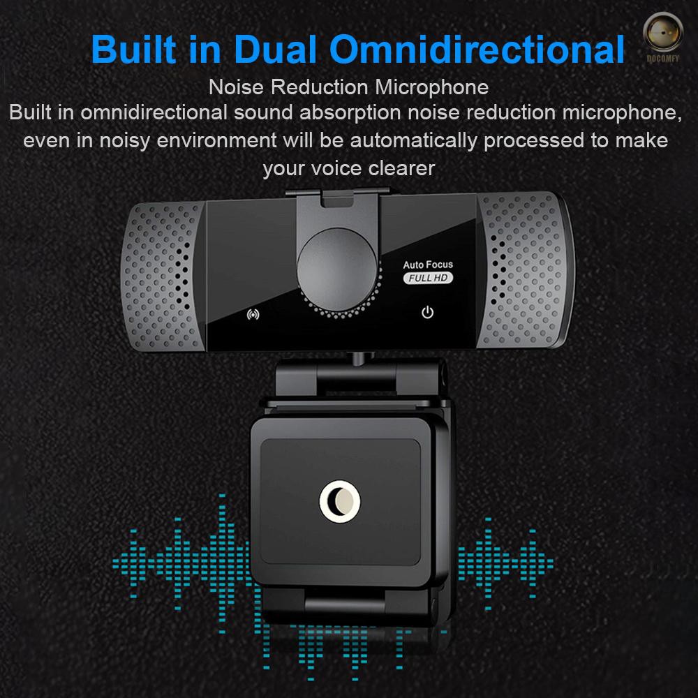 Webcam 1080p Hd 2mp Kèm Phụ Kiện Cho Máy Tính | BigBuy360 - bigbuy360.vn