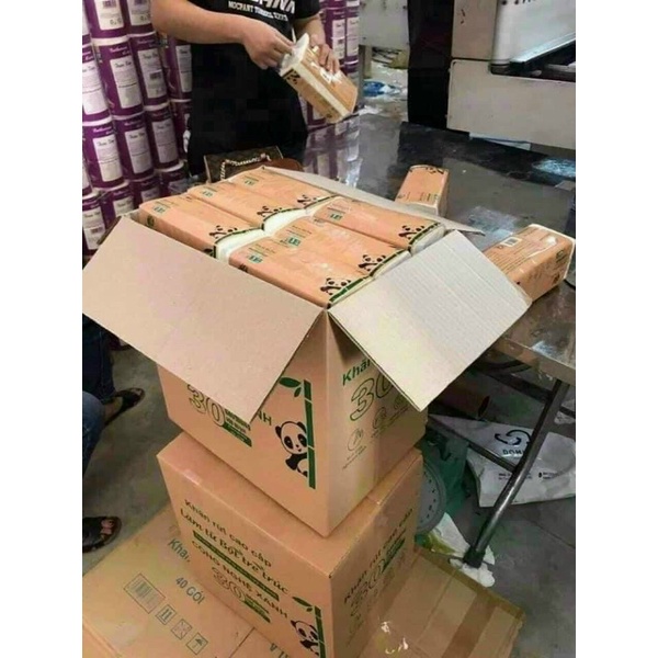 Gói 400 lớp giấy rút 3 lớp mềm mại và mượt mà Sofy