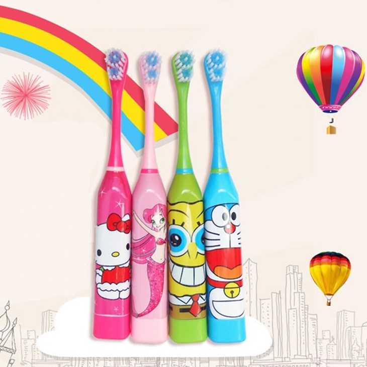 ⛔FLASHSALE⛔ Bàn chải đánh răng tự động (TẶNG 1 ĐẦU BÀN CHẢI - TRẺ EM)
