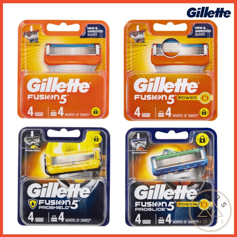 Lưỡi dao cạo râu Gillette Fusion 5 lưỡi chính hãng