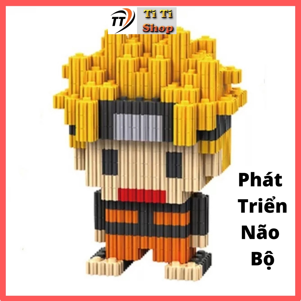 Đồ chơi lego xếp hình, lắp ráp Lego Naruto 3D - Đồ chơi Lego lắp ráp 290 mảnh phù hợp với các bạn trẻ ưa Sáng tạo