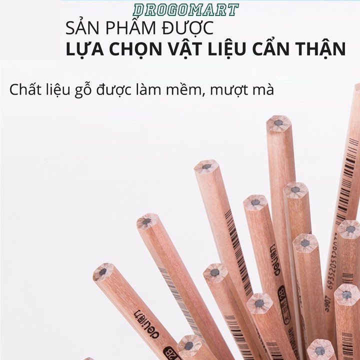 Hộp 50 Chiếc Bút Chì Gỗ 2B Loại Tốt - DG0279