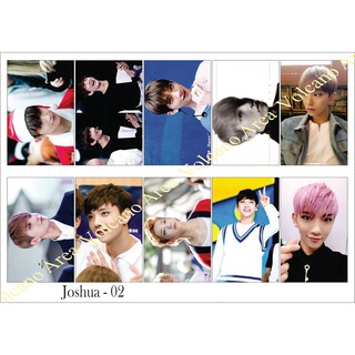 [Seventeen] Set Sticker Joshua (6 Mẫu) (Có Nhiều Mẫu Kpop)