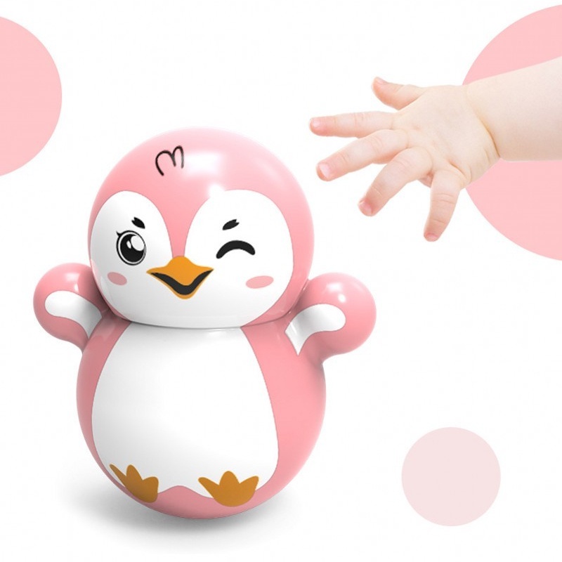 Đồ Chơi Lật Đật Hình Chim Cánh Cụt/Người Tuyết Dành Cho Trẻ Em