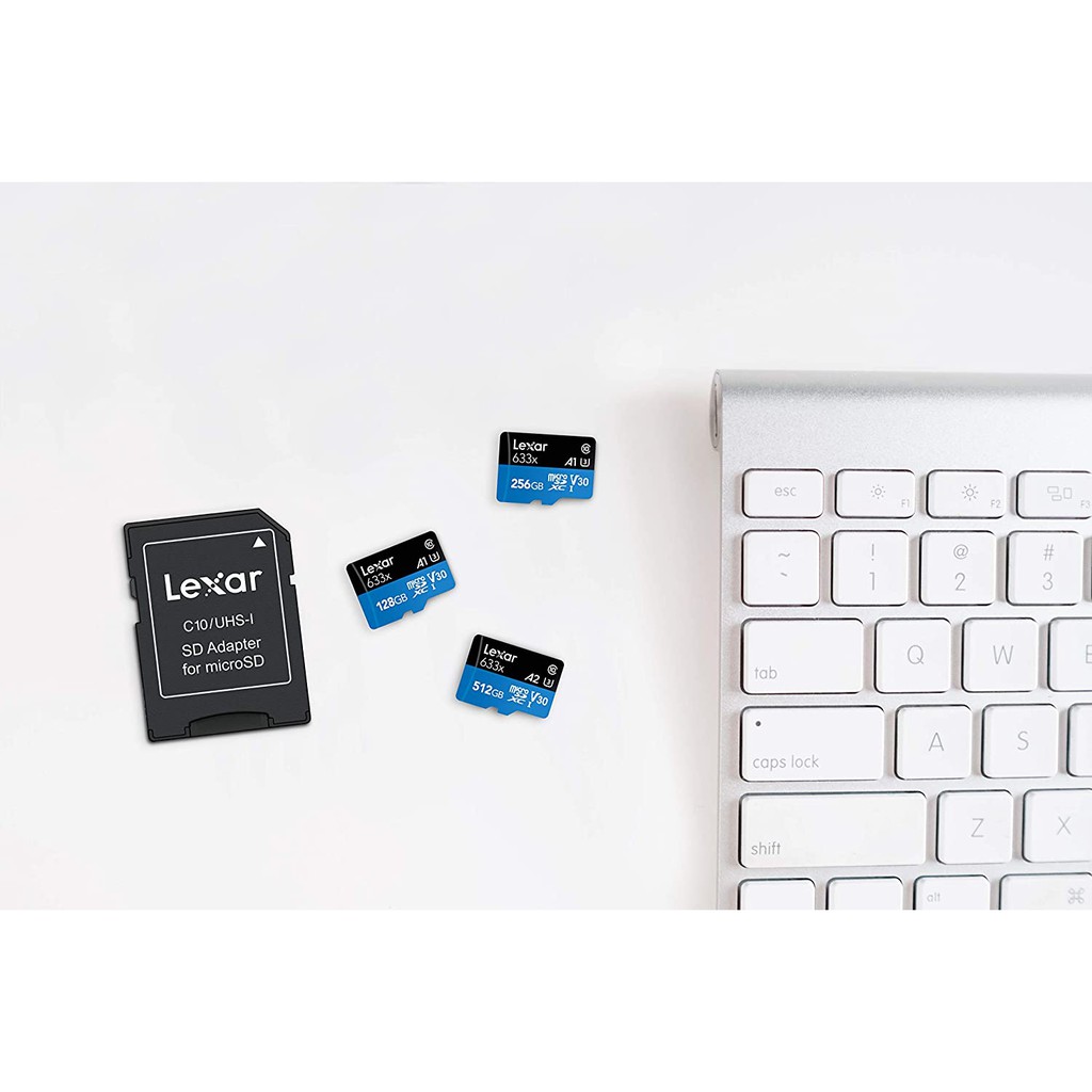 Thẻ nhớ Lexar 128GB Class10-100mb/s microSDHC / microSDXC ™ UHS-I 633x -