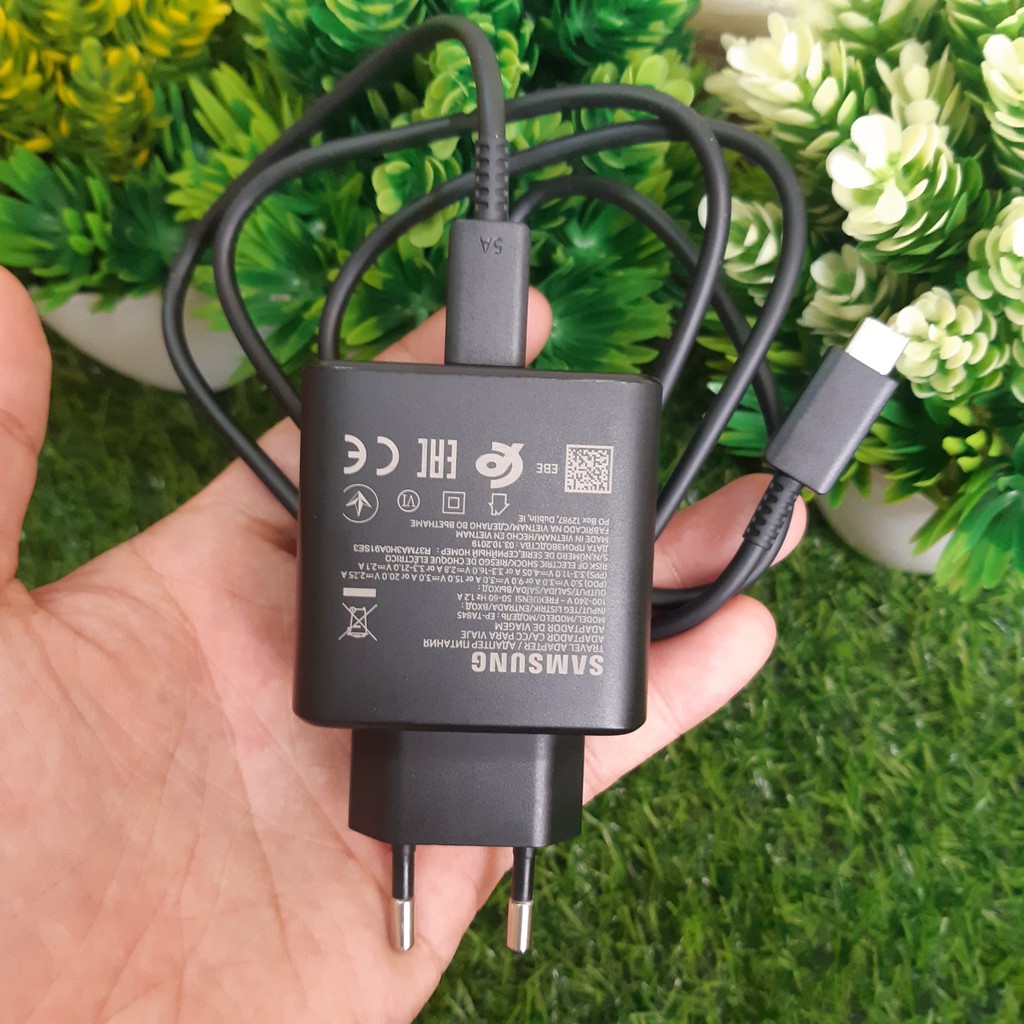 Bộ Sạc Nhanh 45W Chính Hãng Samsung Cho Note 10 Plus, Gồm Cáp 5A, New 100%