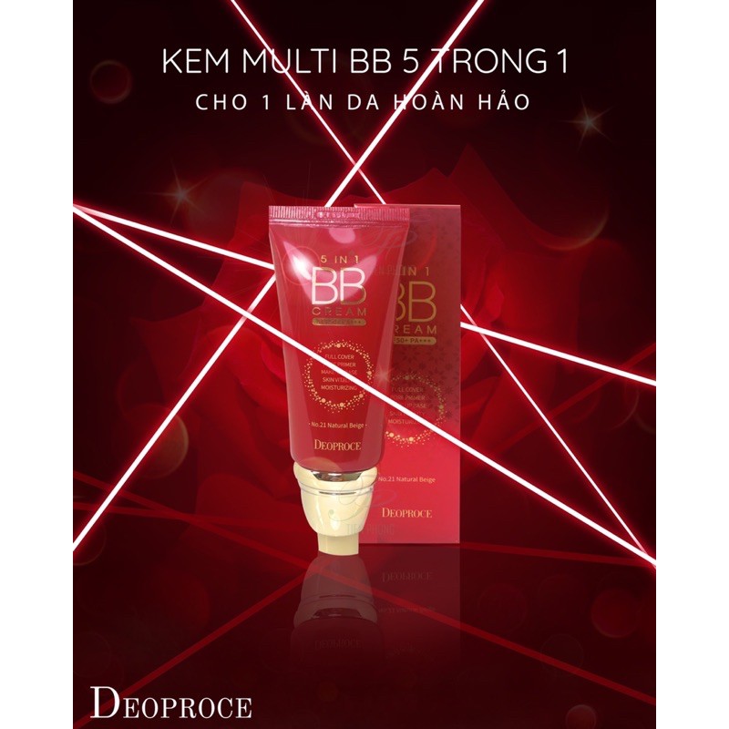 KEM NỀN CHE KHUYẾT ĐIỂM 5 IN 1 DEOPROCE | BigBuy360 - bigbuy360.vn