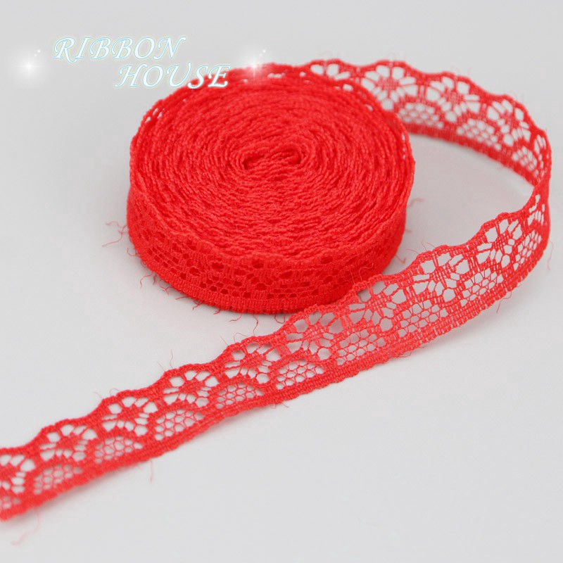 Cuộn dây ren trang trí dài 20 yard 15mm