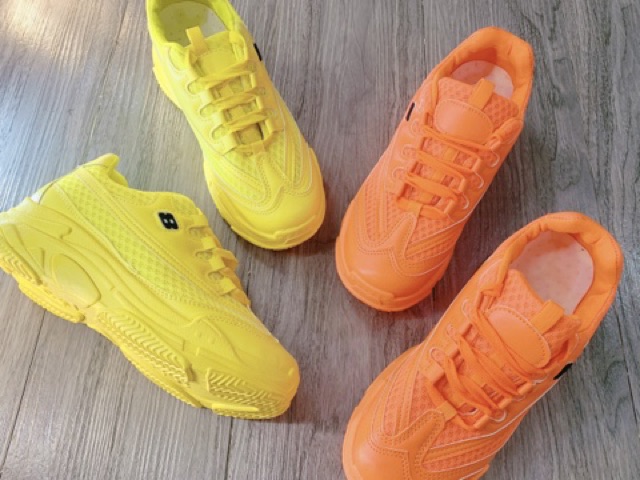 Sneaker Neon Sắc Màu cực chất - kèm clip và ảnh thật