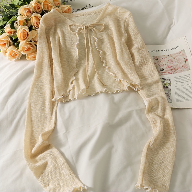 Áo Khoác cardigan Màu Sắc Đơn Giản Xinh Xắn Cho Nữ