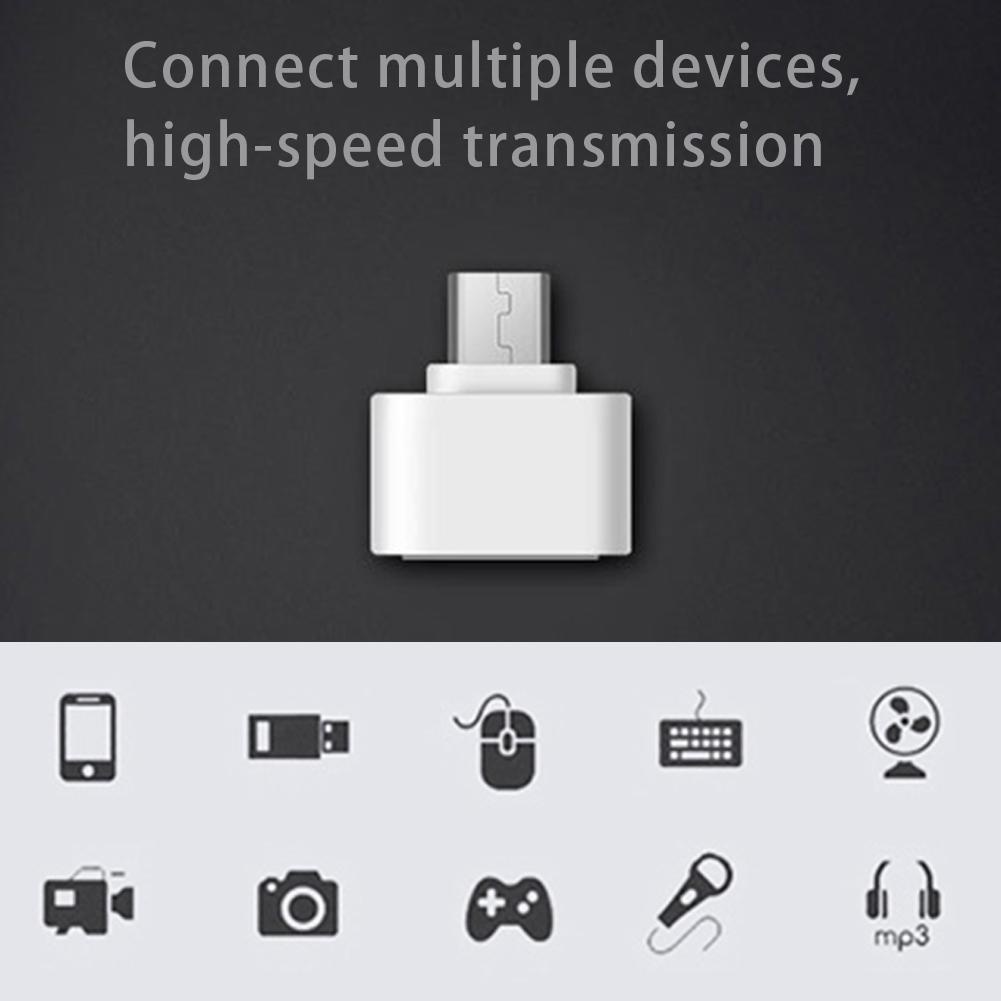 Đầu Đọc Thẻ Nhớ Mini OTG D6P3 Cho Điện Thoại Android / Máy Tính Bảng