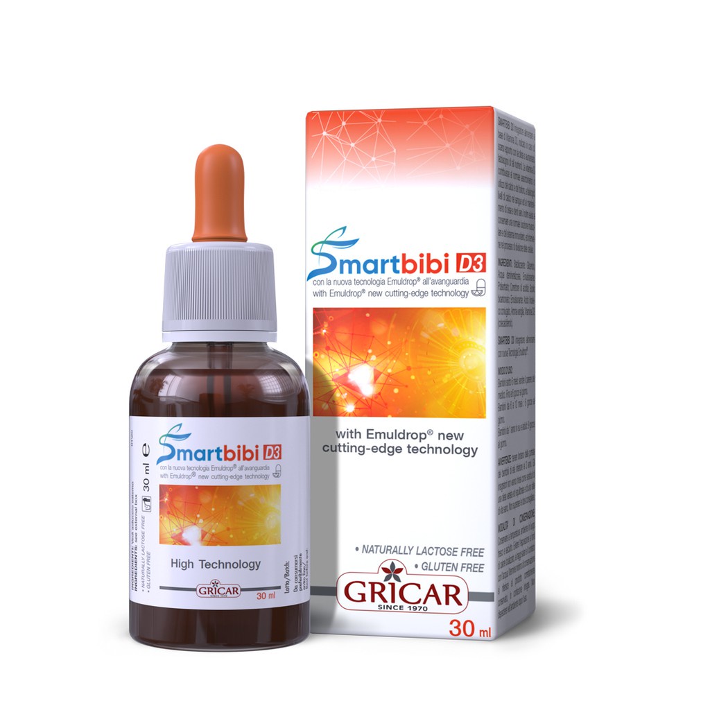 Smartbibi Vitamin D3 Dạng Nhỏ Giọt Giúp Hấp Thu Canxi,Xương Răng Chắc Khỏe Cho Bé