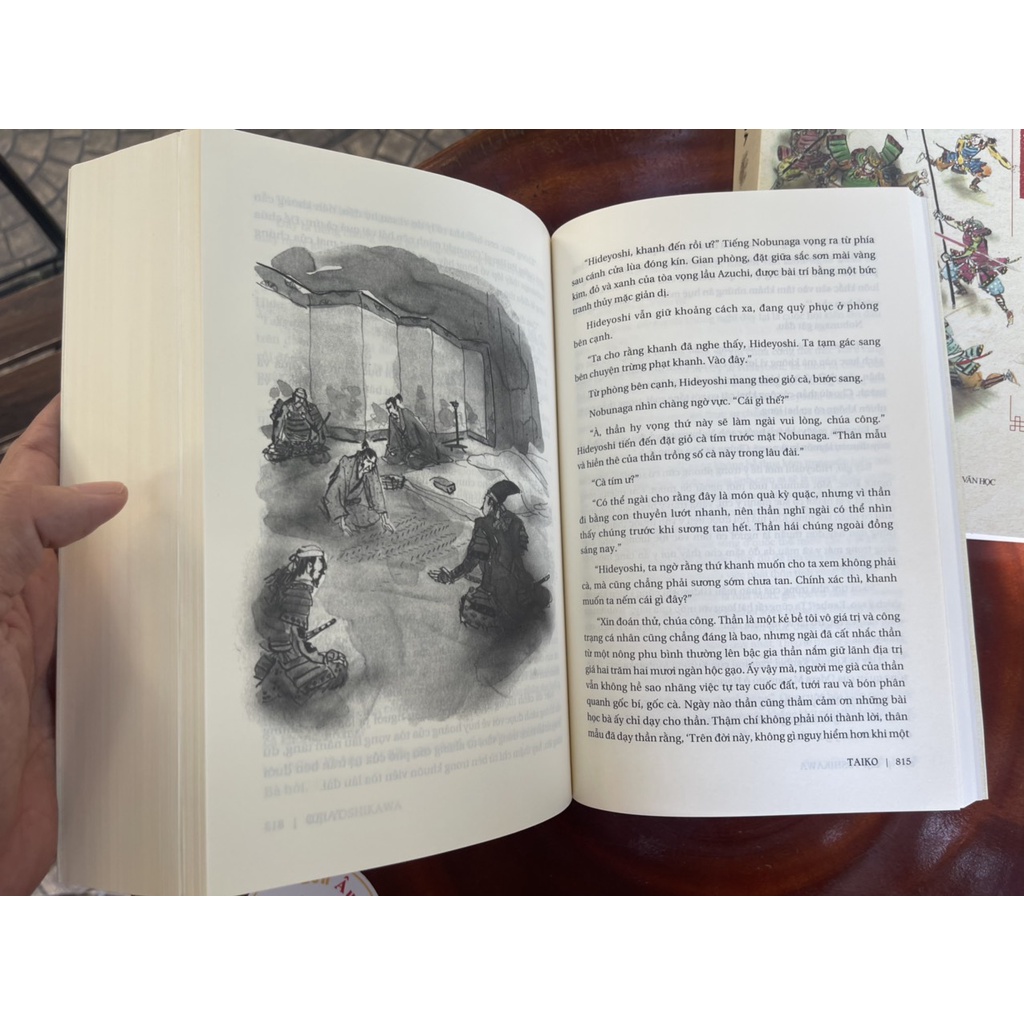 Sách-(Boxset 2 tập kèm tranh in màu) Taiko Trăm năm một giấc cơ đồ - Huy Hoàng Books