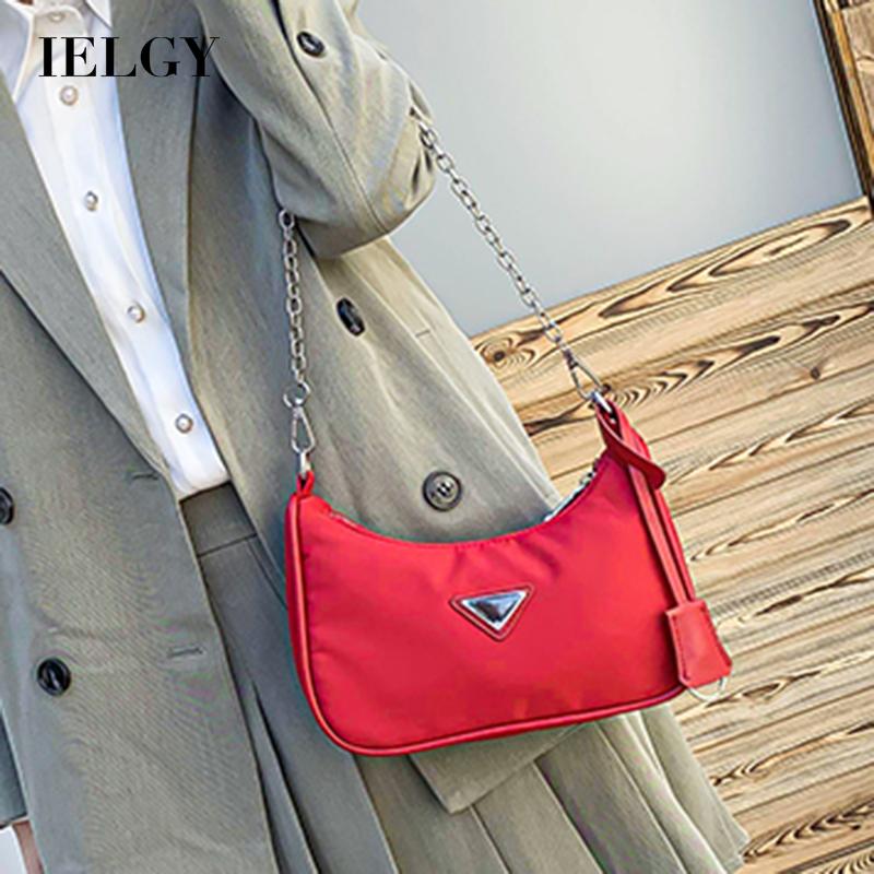 IELGY Túi Đeo Chéo Thời Trang Hàn Cho Nữ