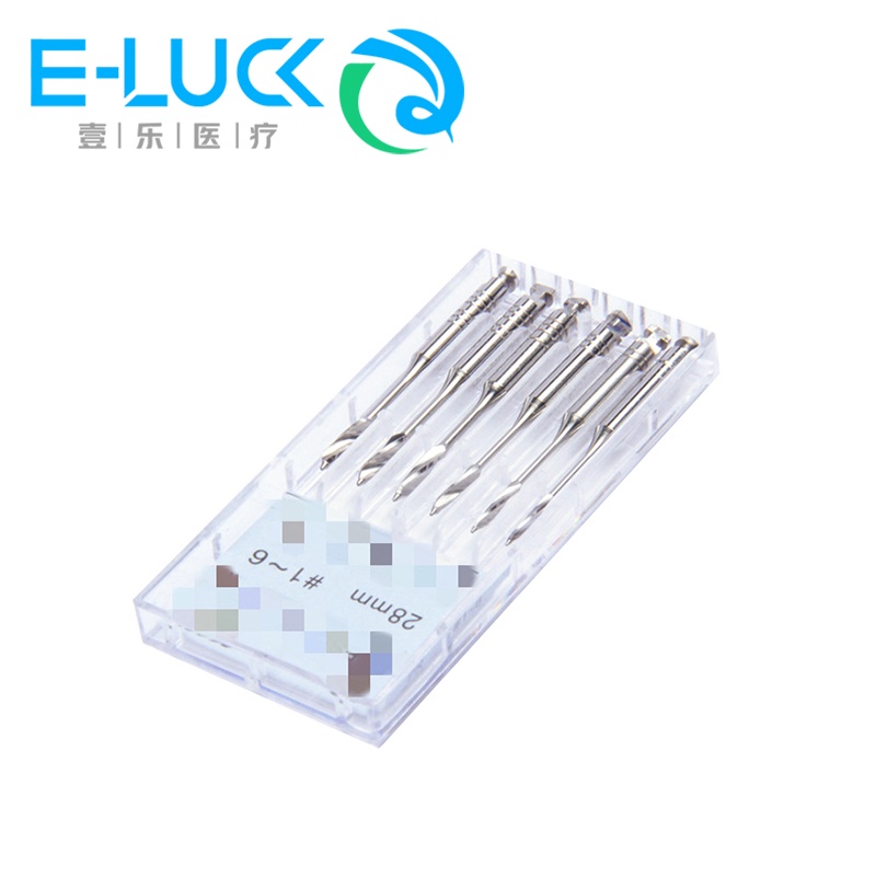 1 Gói Mũi Khoan Nha Khoa Bằng Thép Không Gỉ