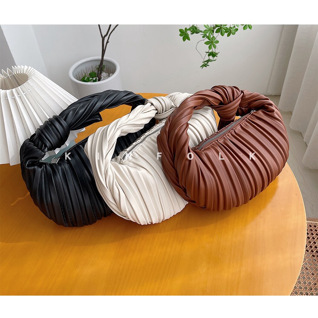 Túi xách JASMIN NOIR chất liệu da pu kiểu dáng độc đáo thời trang cho nữ