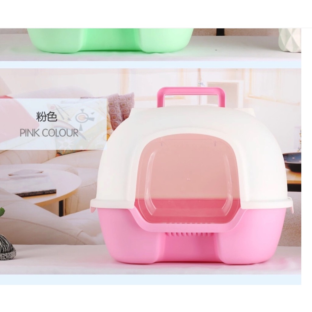 Nhà Vệ Sinh Cho Mèo Dạng Kín
