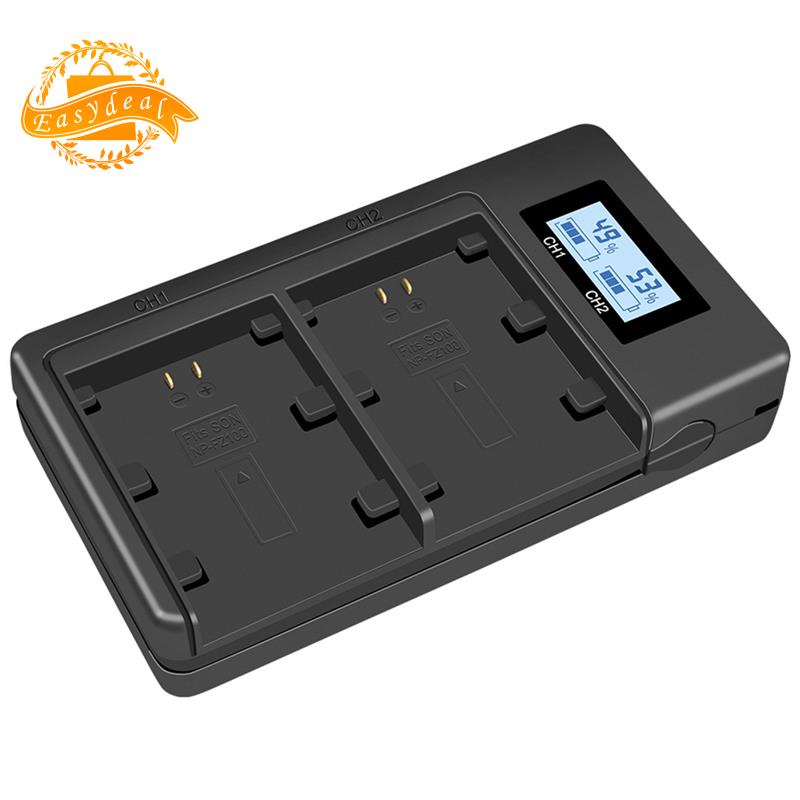 Bộ sạc pin Np-Fz100 Npfz100 Fz100 cho Sony Alpha A9, Alpha A7R Iiii, A7R Mark 3, Alpha A7 Iiii, A7 M