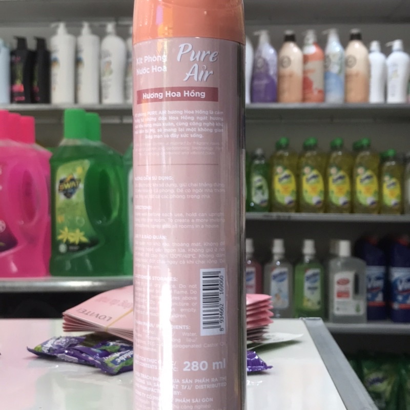 Nước hoa xịt phòng Pure Air