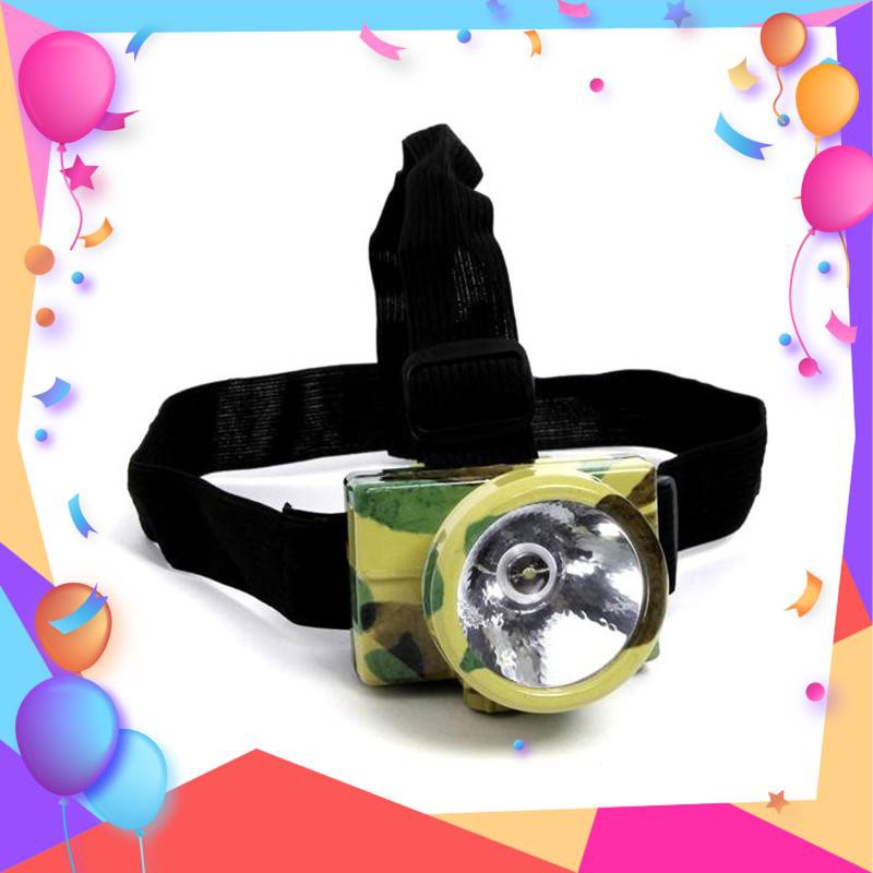 Đèn pin đội đầu [ LED 2 CHẾ ĐỘ ] siêu sáng