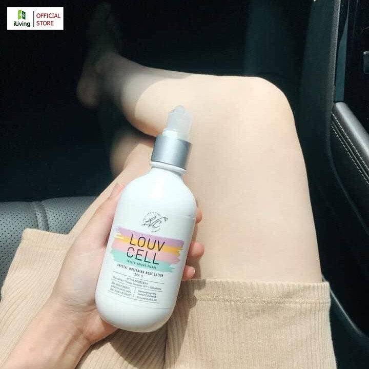 [SHOPEE OUTLET] Kem dưỡng ẩm trắng da body Louv Cell Crystal Whitening Body Lotion 120ml và 250ml ILIVING-LOUDTB | BigBuy360 - bigbuy360.vn