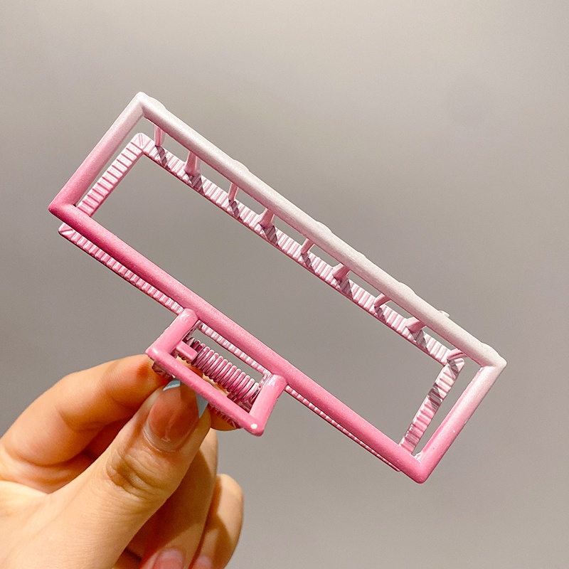 Kẹp Tóc Hình Đầu Cá Mập Hai Màu Phong Cách Hàn Quốc