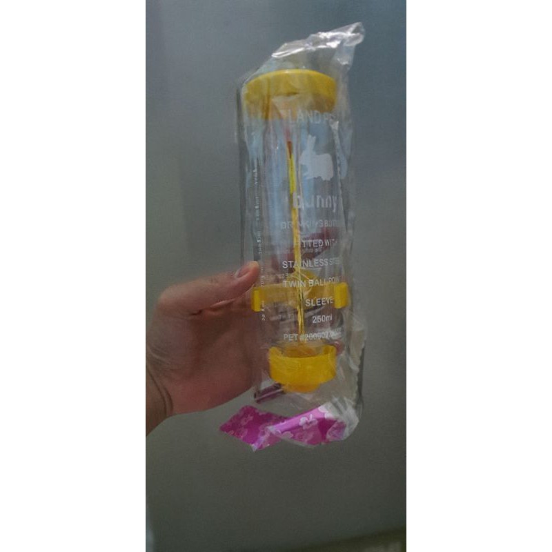 Bình bi 250ml cho thú cưng thỏ, nhím, hamster, bọ, sóc, sóc bay..