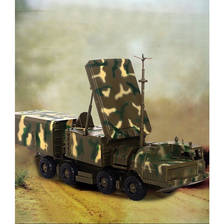 Mô hình lắp ráp xe radar S-300 tỷ lệ 1/72 bằng nhựa Mô hình xe quân sự