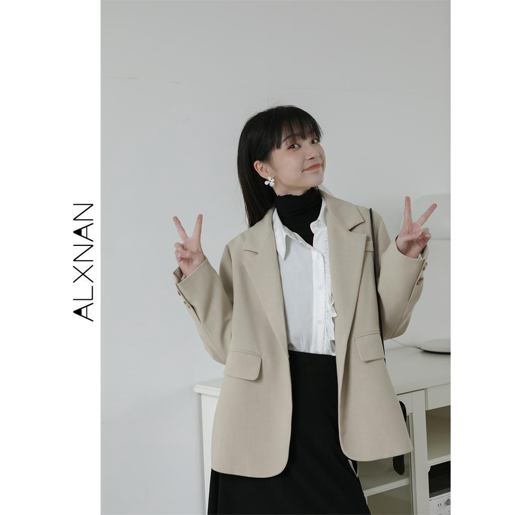 Áo khoác Blazer dáng ngắn thiết kế trẻ trung hợp thời trang