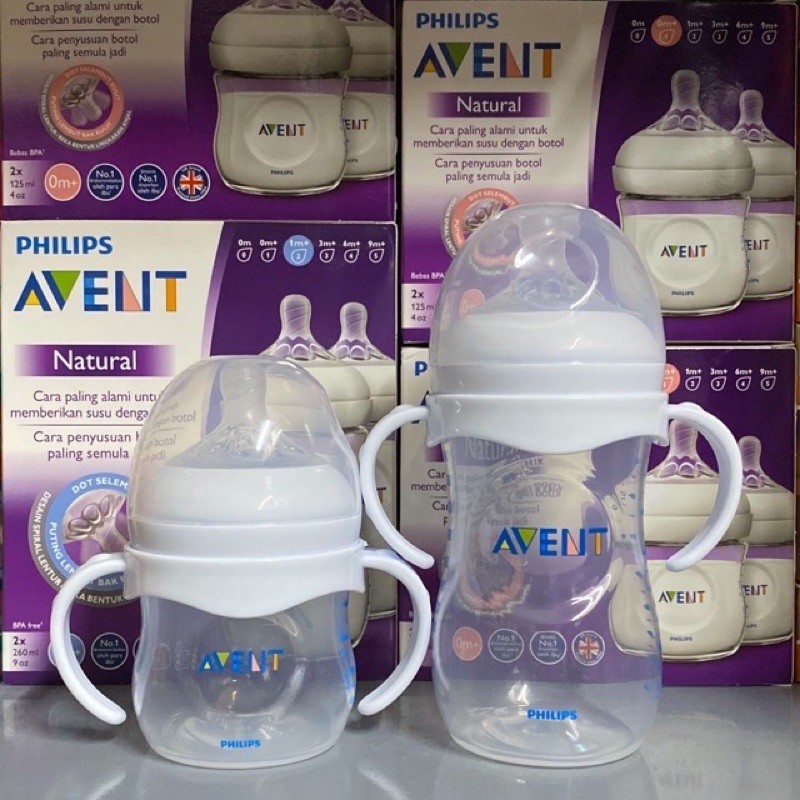 Tay cầm bình sữa Avent cổ rộng