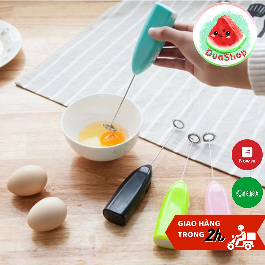 Máy đánh trứng mini - Máy tạo bọt café đa năng nhỏ mà có võ 🍉Duashop🍉