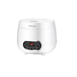 Nồi cơm điện kỹ thuật số Lock&Lock Digital Rice Cooker 0.8L, 220V~, 50Hz, 300W – Màu trắng