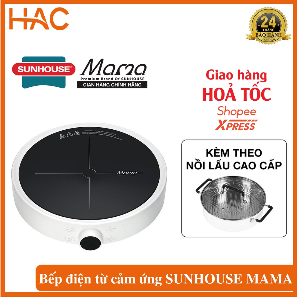 Bếp điện từ cảm ứng SUNHOUSE MAMA SHD6872 CÔNG SUẤT 2000W