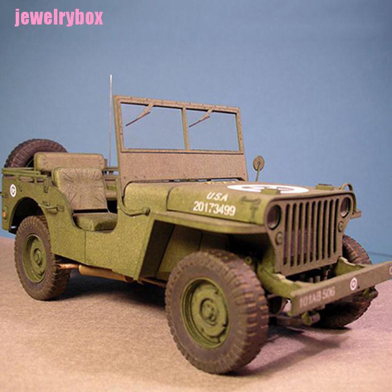 Xe Jeep Ww2 Tỉ Lệ 1: 25 Độc Đáo Sống Động