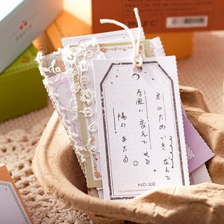Set 102 Tờ Giấy Ghi Chú Phong Cách Vintage