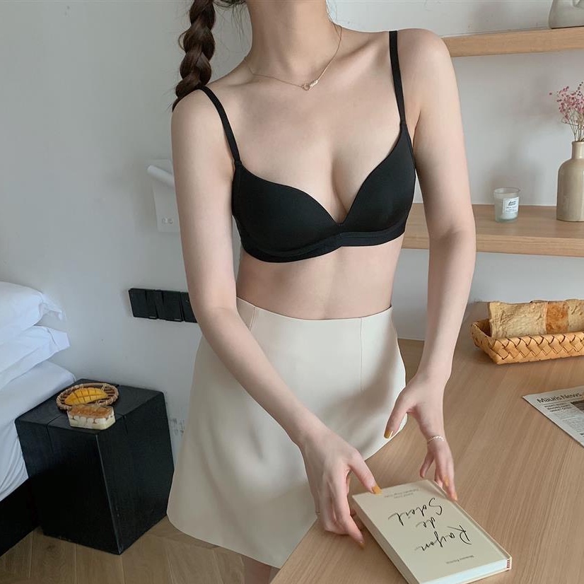Áo ngực siêu nhẹ biết thở nâng đẩy thoáng khí, áo bra su mát không gọng thoải mái, Áo lót Ame