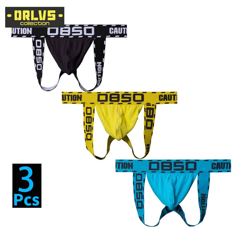 Set 3 Quần Lót Cotton Lọt Khe Thời Trang Nam Quyến Rũ Bs3102