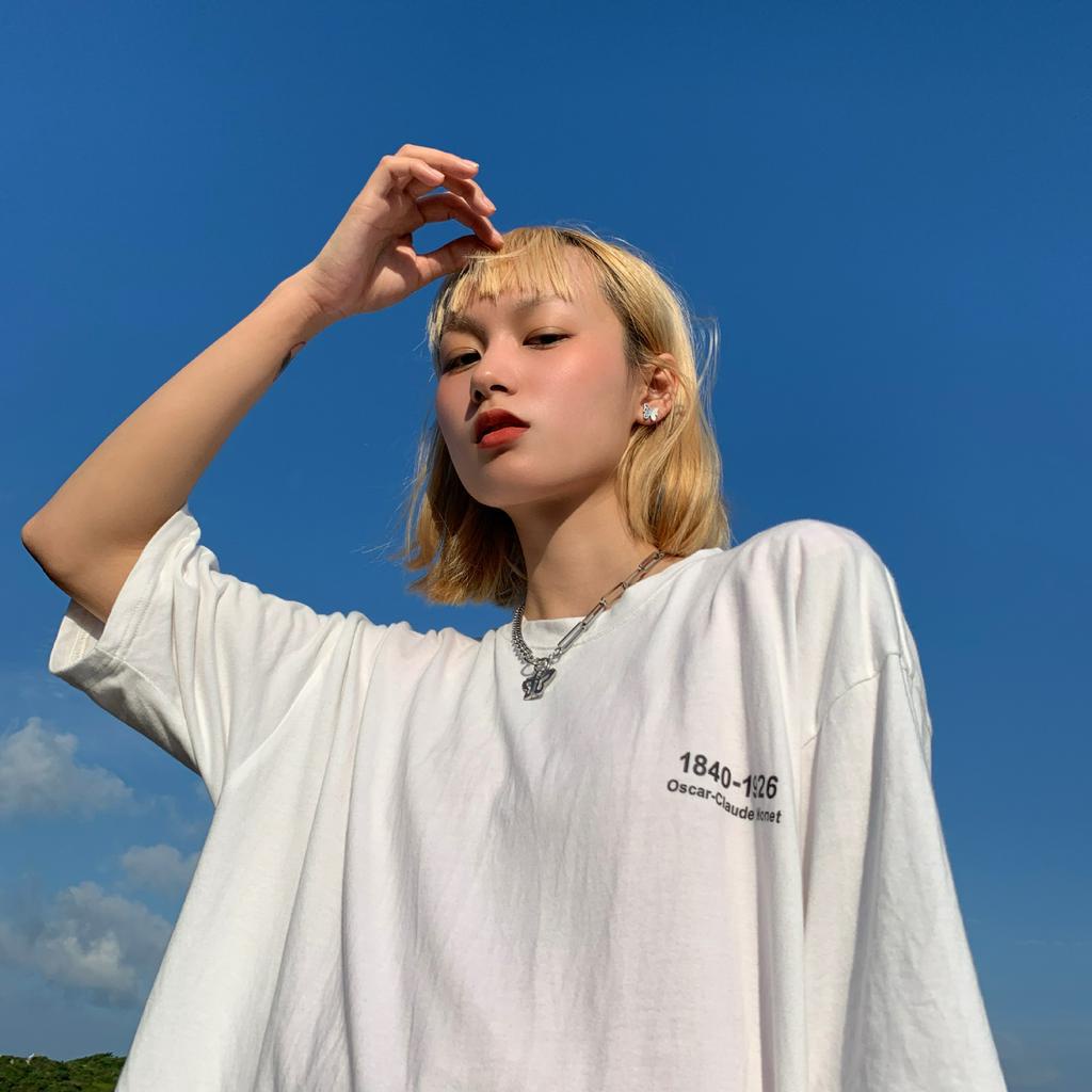 Dây Chuyền Mặt Hình Bướm Bằng Thép Titan Phong Cách Hip Hop 22704 Có Thể Sử Dụng Như Vòng Tay